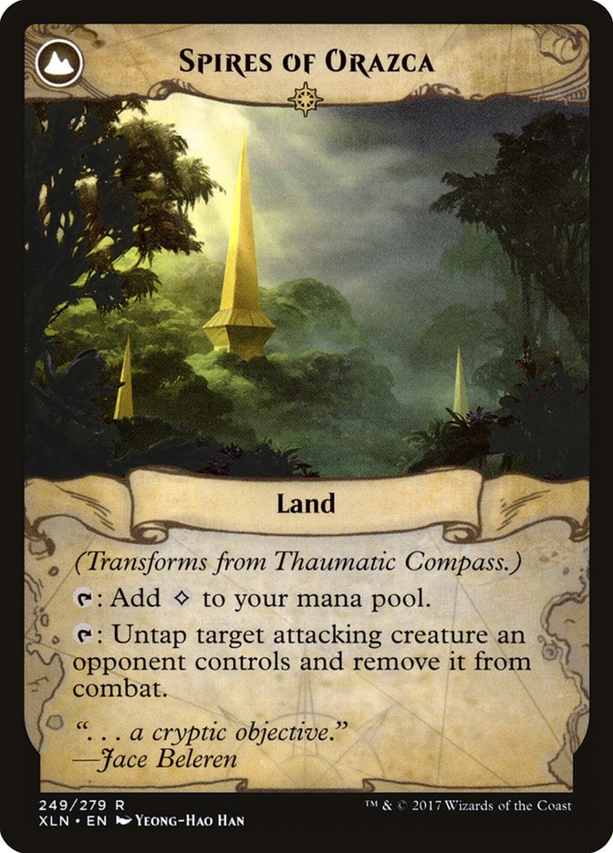 Thaumatic Compass (XLN-249) - Ixalan: (compasslanddfc)
