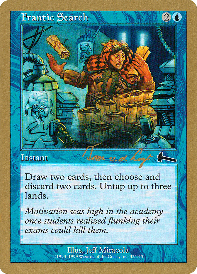 Frantic Search (Tom van de Logt) [World Championship Decks 2000] | The CG Realm