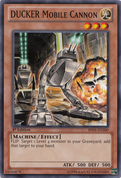 DUCKER Mobile Cannon [BP01-EN200] Common | The CG Realm