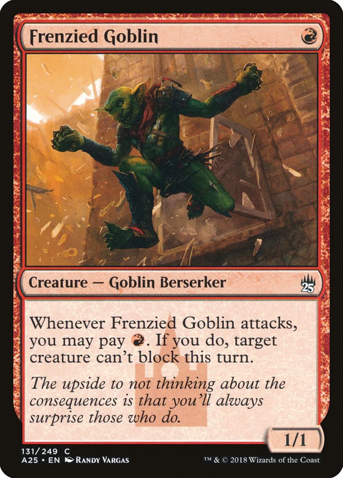 Frenzied Goblin [Masters 25] | The CG Realm
