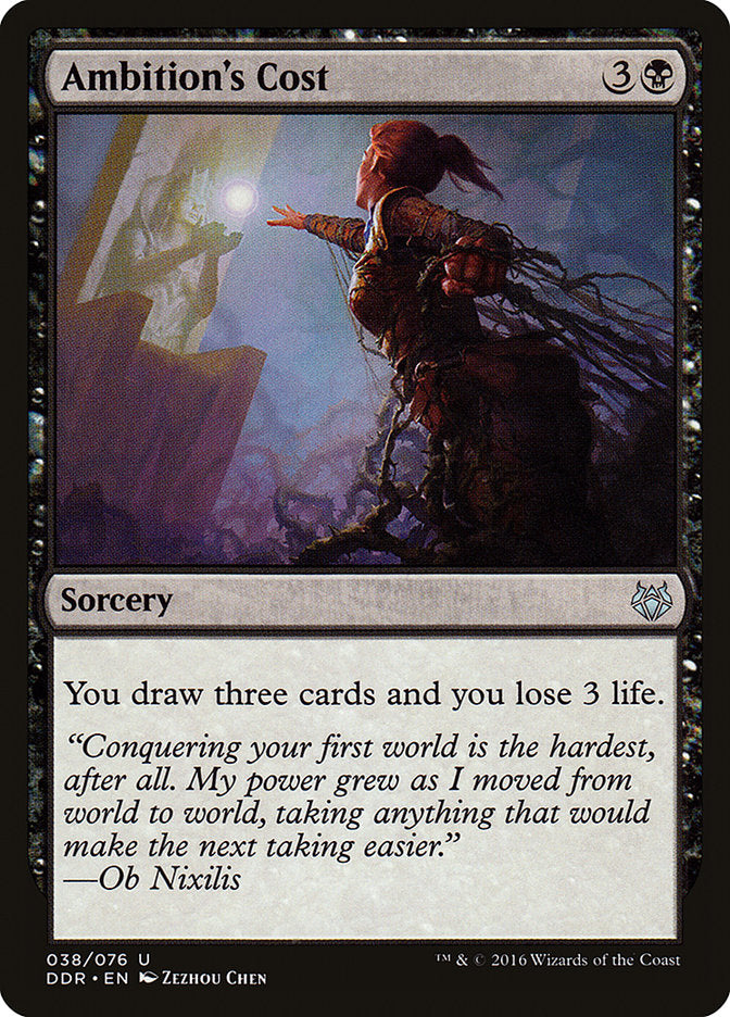 Ambition's Cost [Duel Decks: Nissa vs. Ob Nixilis] | The CG Realm