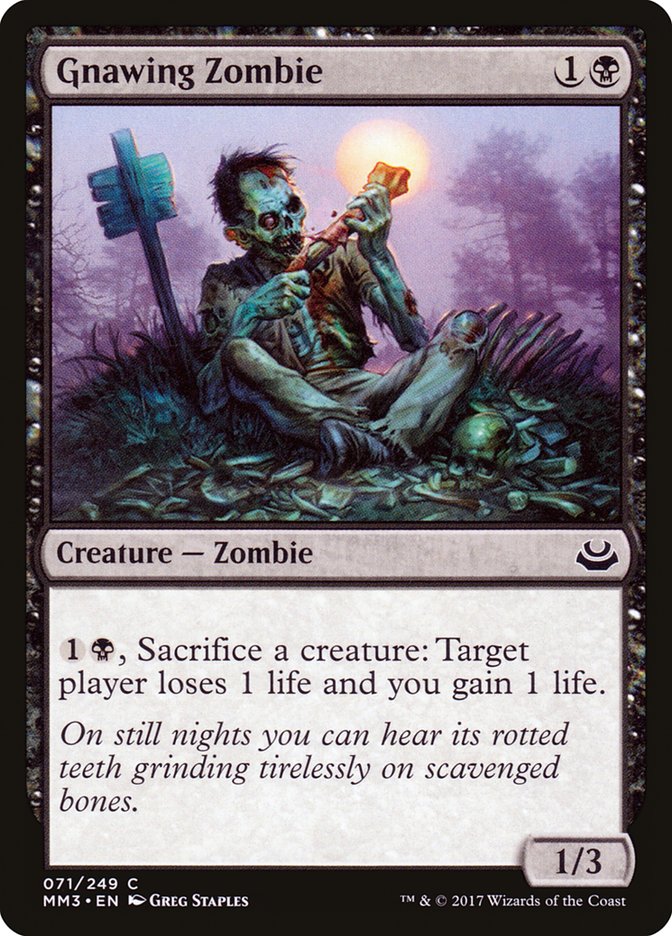 Gnawing Zombie [Modern Masters 2017] | The CG Realm