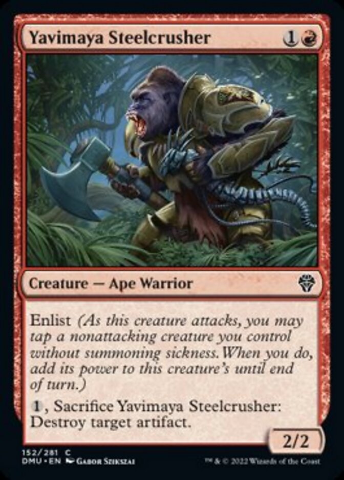 Yavimaya Steelcrusher [Dominaria United] | The CG Realm