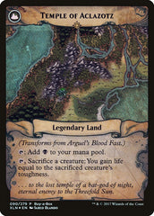 Arguel's Blood Fast // Temple of Aclazotz (Buy-A-Box) [Ixalan Treasure Chest] | The CG Realm