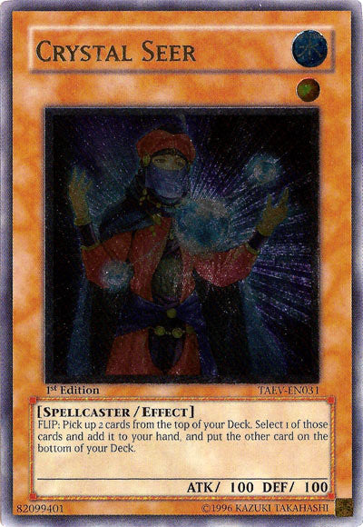 Crystal Seer [TAEV-EN031] Ultimate Rare | The CG Realm