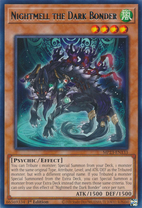 Nightmell the Dark Bonder [MP23-EN133] Rare | The CG Realm