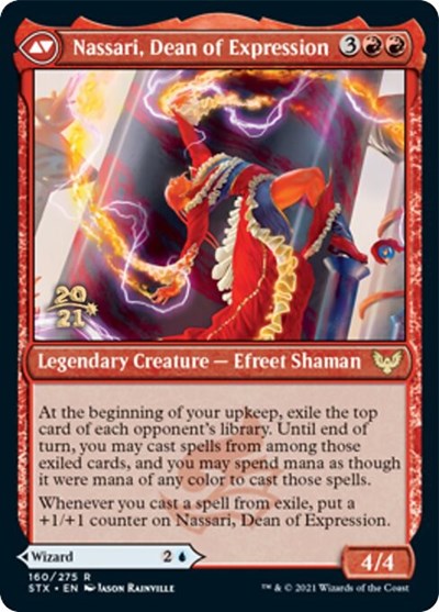 Uvilda, Dean of Perfection (PRE-160) - Strixhaven: School of Mages Promos Foil