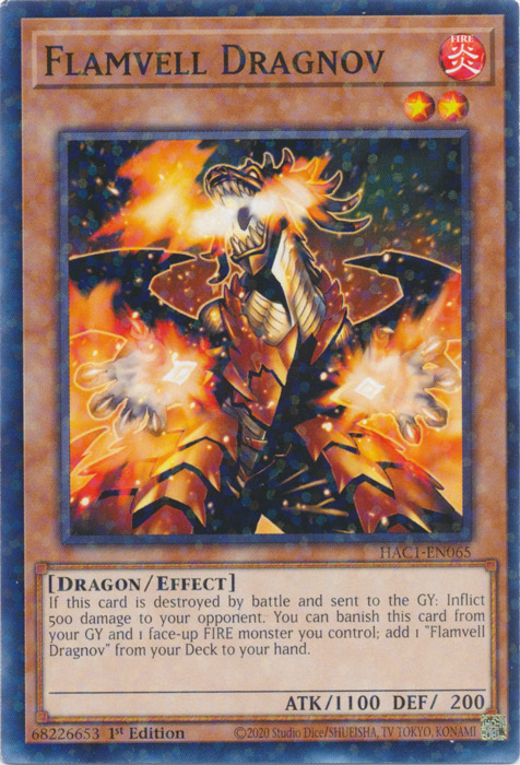Flamvell Dragnov (Duel Terminal) [HAC1-EN065] Common | The CG Realm