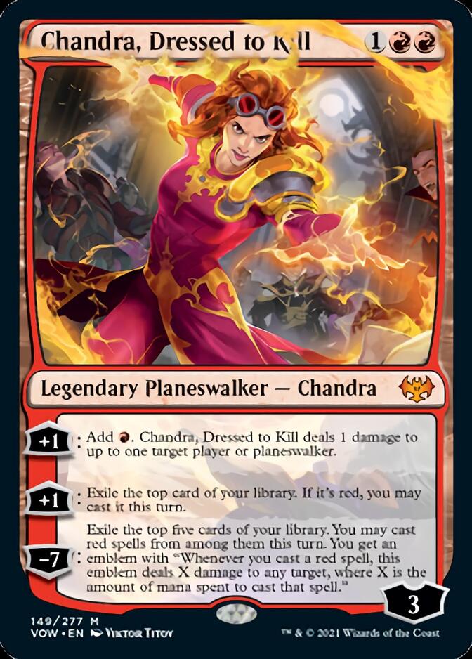 Chandra, Dressed to Kill [Innistrad: Crimson Vow] | The CG Realm