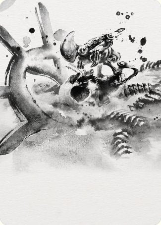 Myr Convert Art Card [Phyrexia: All Will Be One Art Series] | The CG Realm