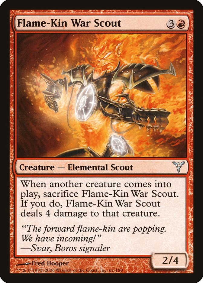Flame-Kin War Scout [Dissension] | The CG Realm