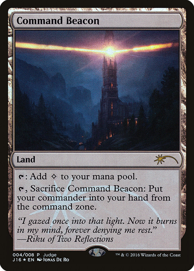 Command Beacon [Judge Gift Cards 2016] | The CG Realm