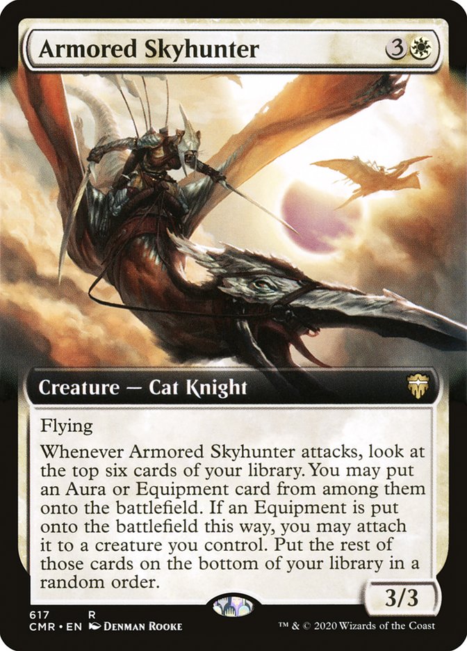 Armored Skyhunter (Extended Art) [Commander Legends] | The CG Realm