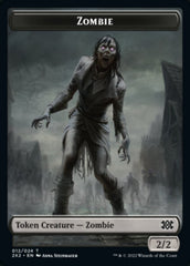 Zombie // Soldier Double-Sided Token [Double Masters 2022 Tokens] | The CG Realm