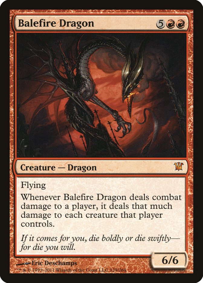 Balefire Dragon [Innistrad] | The CG Realm