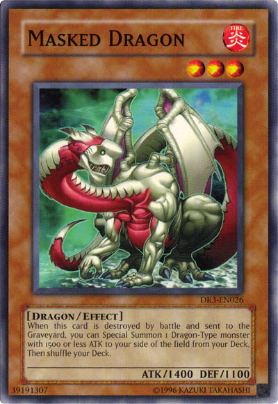 Masked Dragon [DR3-EN026] Common | The CG Realm