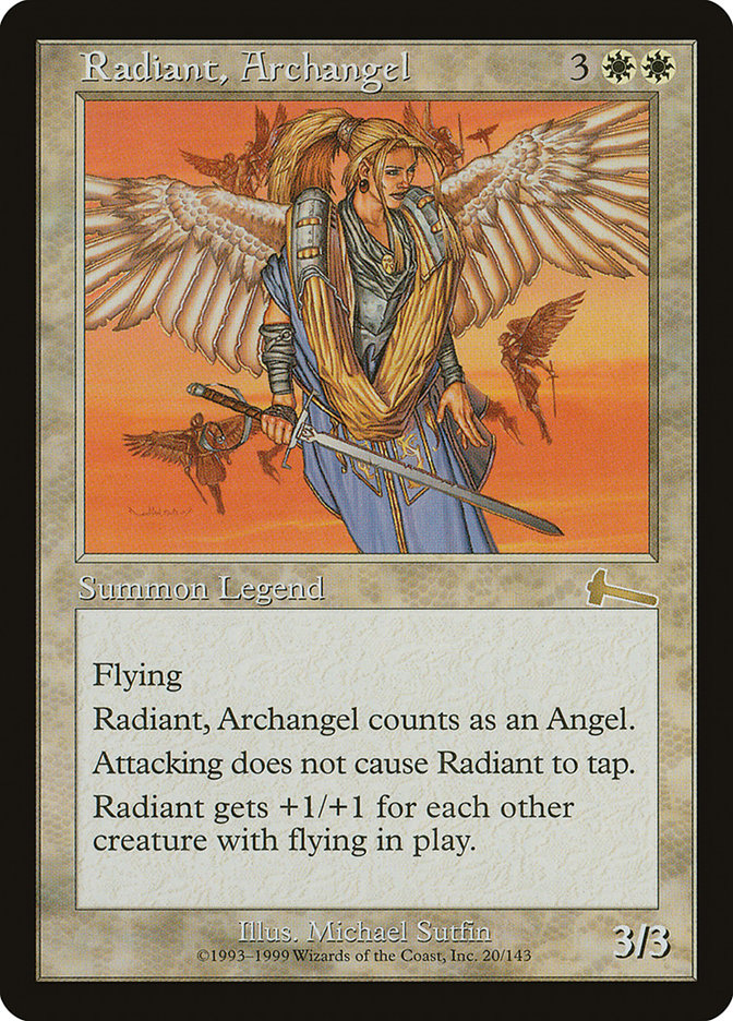 Radiant, Archangel [Urza's Legacy] | The CG Realm