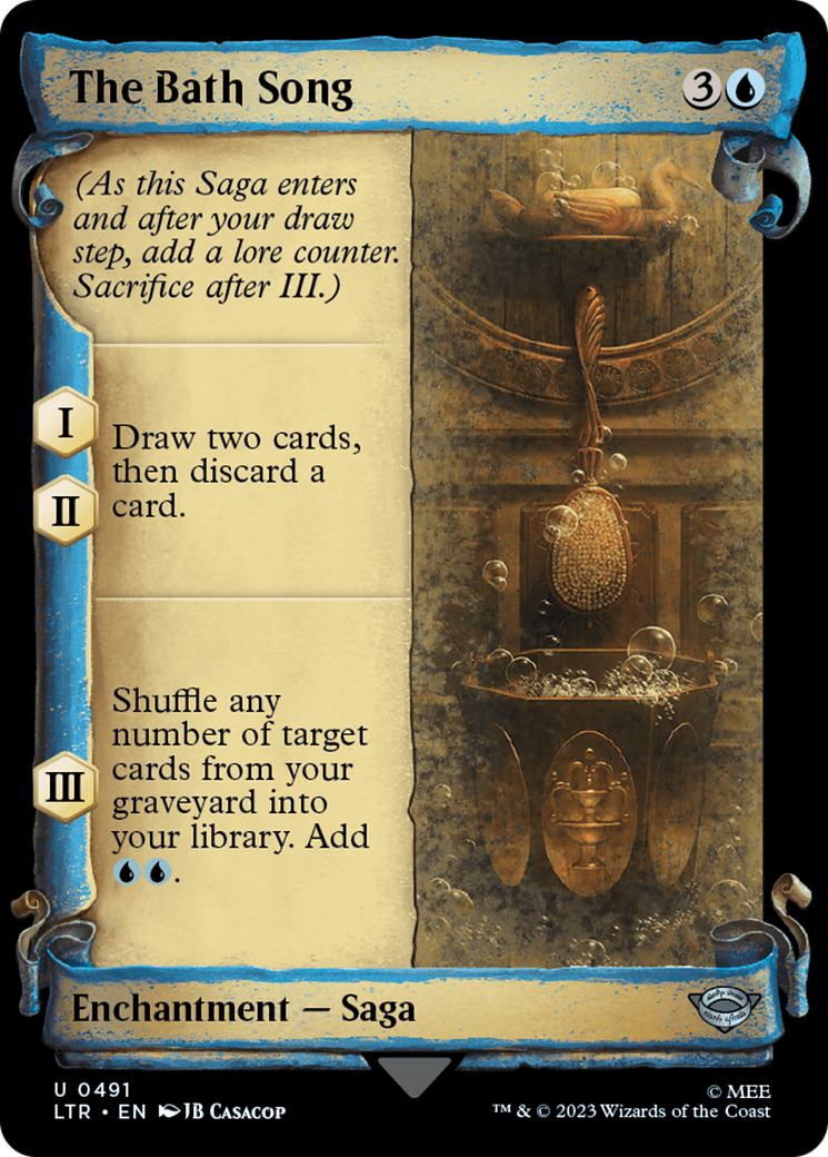 The Bath Song [The Lord of the Rings: Tales of Middle-Earth Showcase Scrolls] | The CG Realm