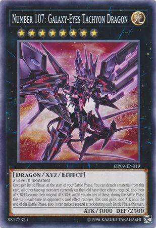 Number 107: Galaxy-Eyes Tachyon Dragon [OP09-EN019] Common | The CG Realm