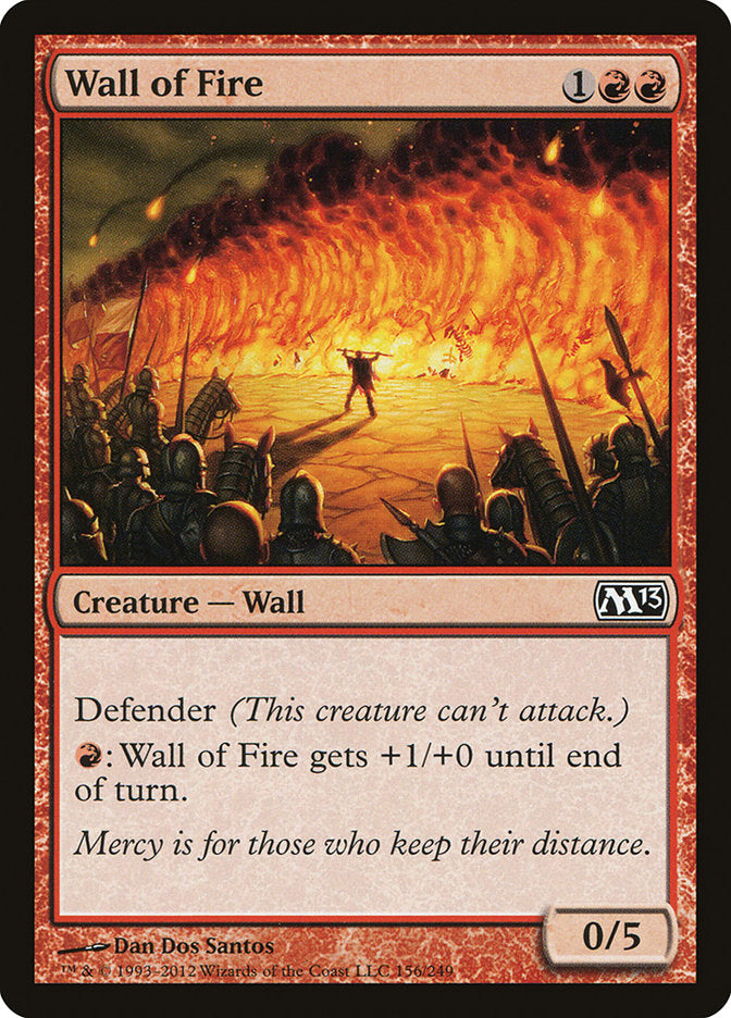 Wall of Fire [Magic 2013] | The CG Realm