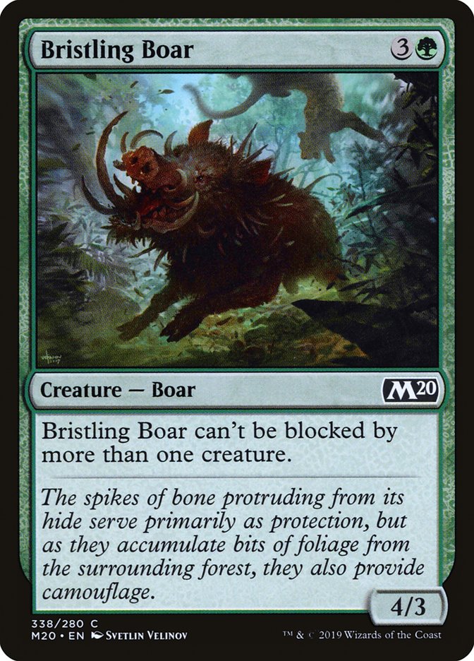 Bristling Boar [Core Set 2020] | The CG Realm