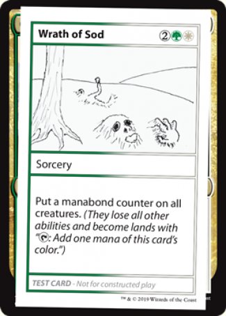 Wrath of Sod (2021 Edition) [Mystery Booster Playtest Cards] | The CG Realm