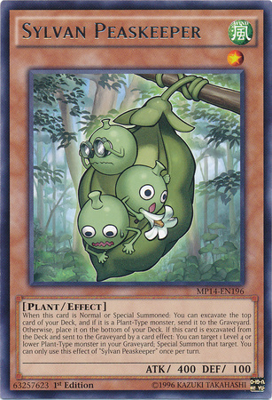 Sylvan Peaskeeper [MP14-EN196] Rare | The CG Realm