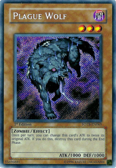 Plague Wolf [FOTB-EN065] Secret Rare | The CG Realm