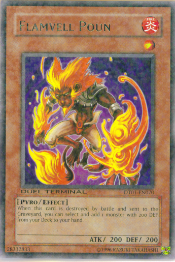 Flamvell Poun [DT01-EN070] Rare | The CG Realm