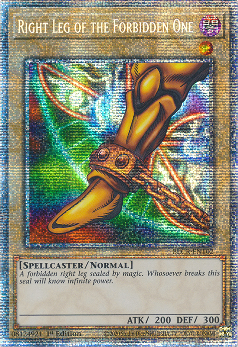 Right Leg of the Forbidden One [BLCR-EN102] Starlight Rare | The CG Realm