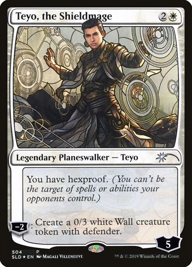 Teyo, the Shieldmage (Stained Glass) [Secret Lair Drop Promos] | The CG Realm