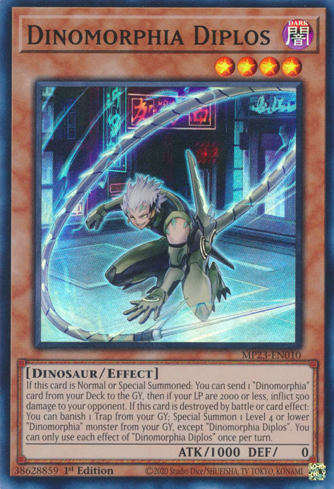 Dinomorphia Diplos [MP23-EN010] Super Rare | The CG Realm