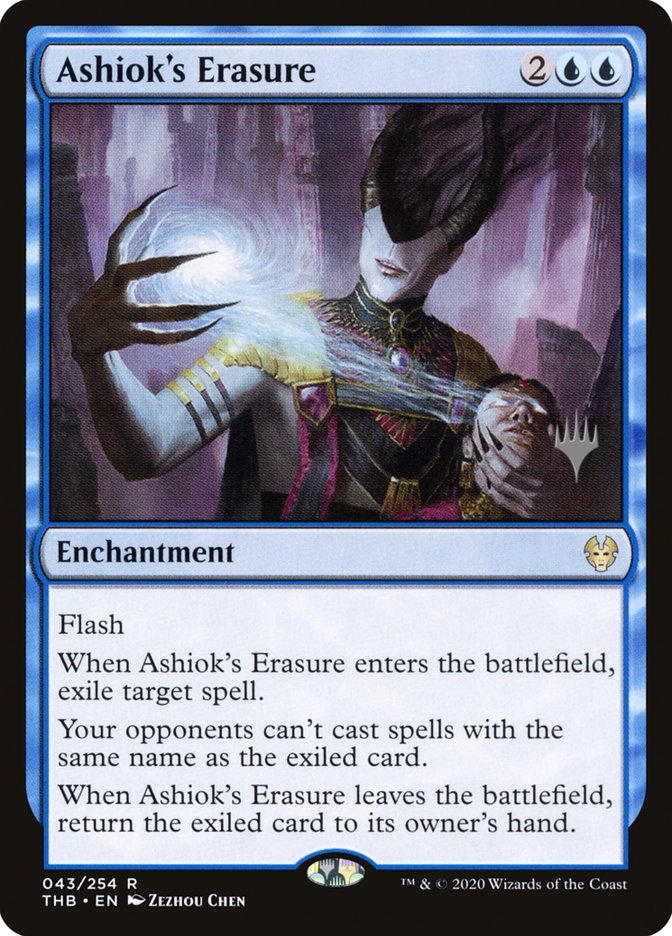 Ashiok's Erasure (Promo Pack) [Theros Beyond Death Promos] | The CG Realm