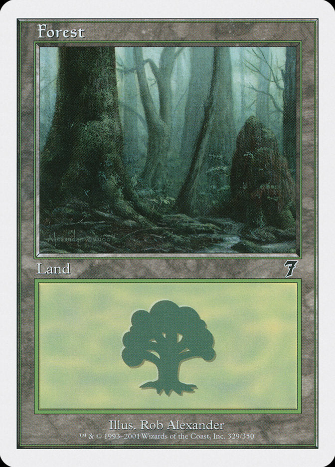 Forest (329) [Seventh Edition] | The CG Realm