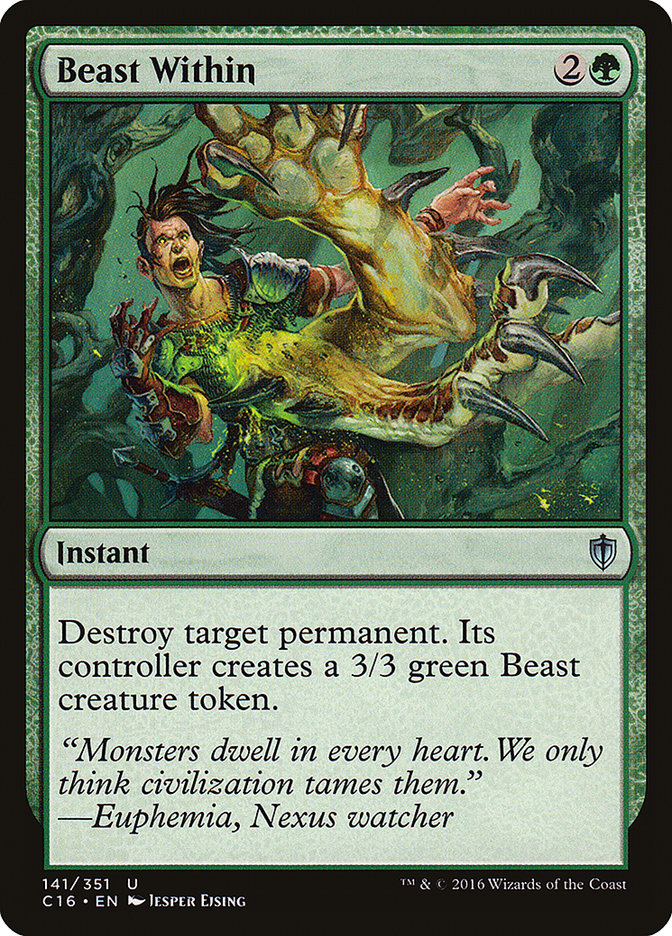 Beast Within [Commander 2016] | The CG Realm