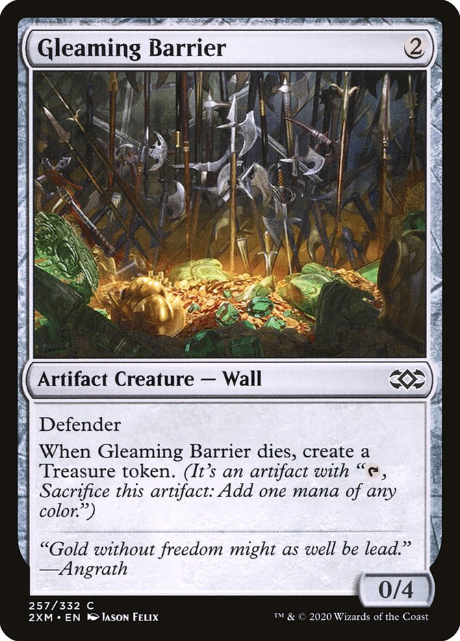 Gleaming Barrier [Double Masters] | The CG Realm