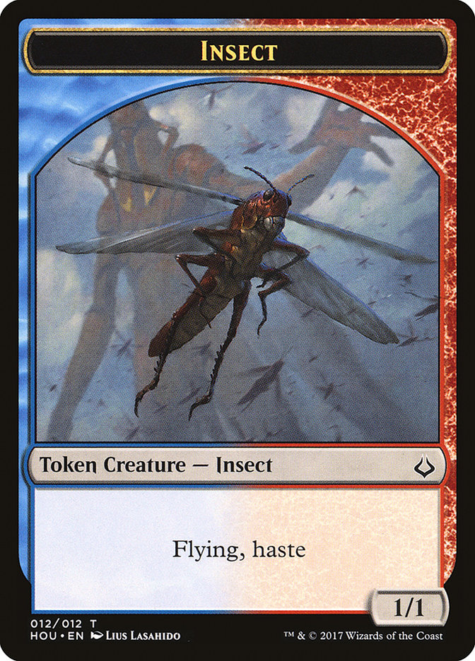 Champion of Wits // Insect Double-Sided Token [Hour of Devastation Tokens] | The CG Realm