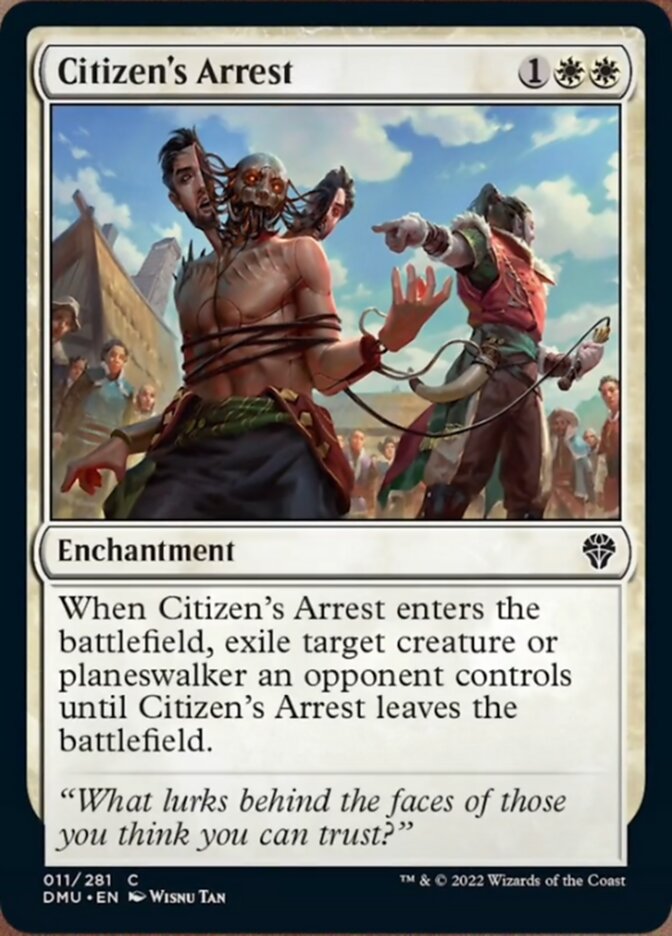 Citizen's Arrest [Dominaria United] | The CG Realm