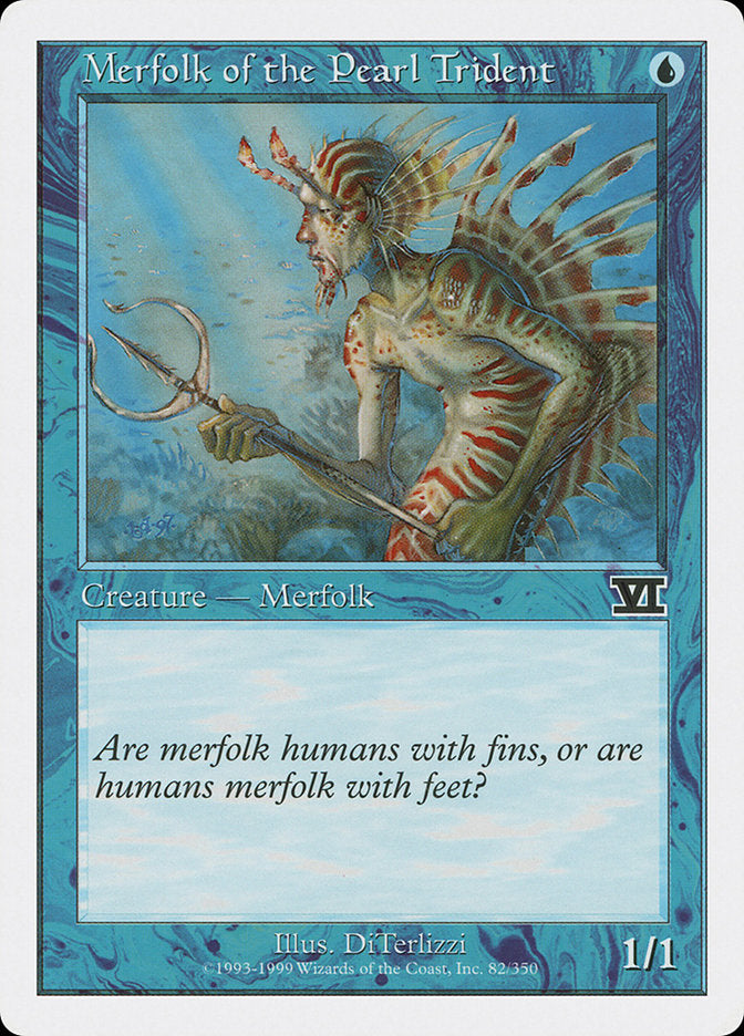 Merfolk of the Pearl Trident [Classic Sixth Edition] | The CG Realm