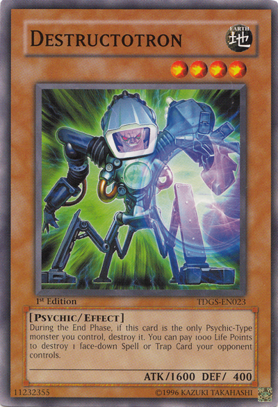Destructotron [TDGS-EN023] Common | The CG Realm