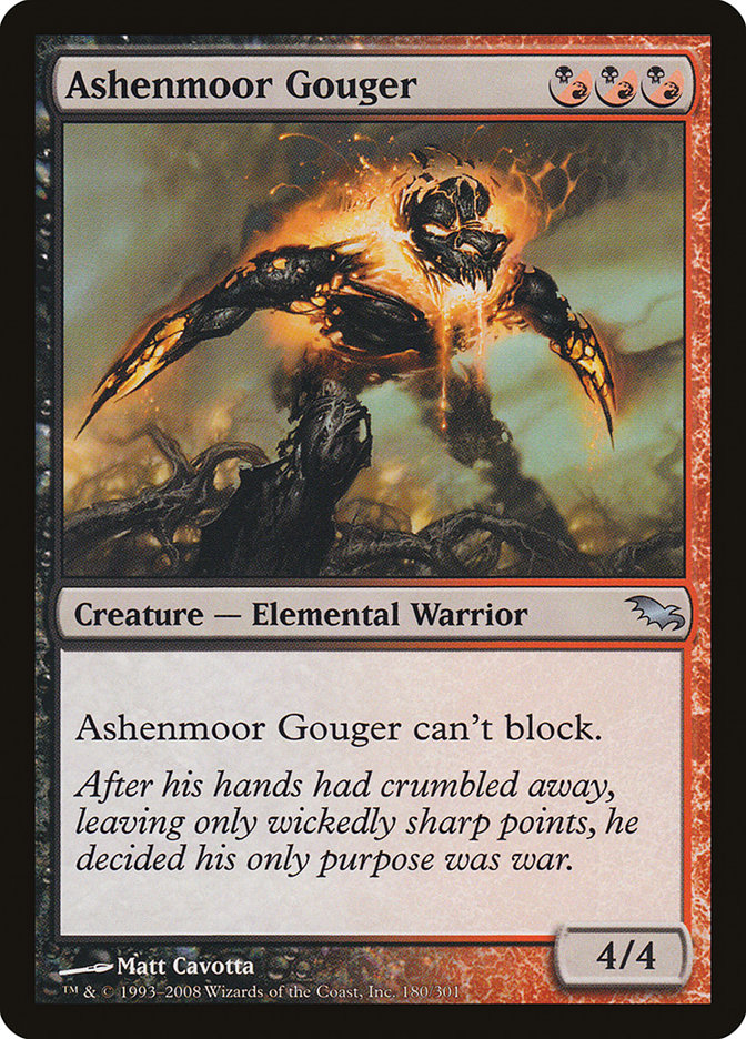 Ashenmoor Gouger [Shadowmoor] | The CG Realm