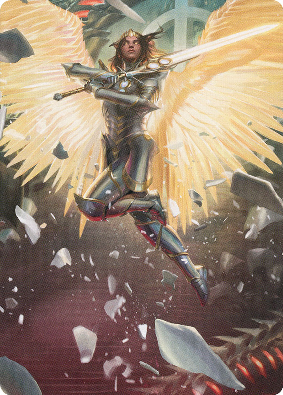 Archangel Elspeth Art Card [March of the Machine Art Series] | The CG Realm
