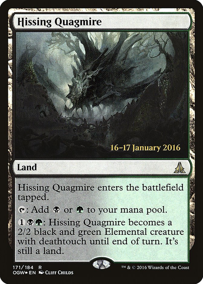 Hissing Quagmire [Oath of the Gatewatch Prerelease Promos] | The CG Realm