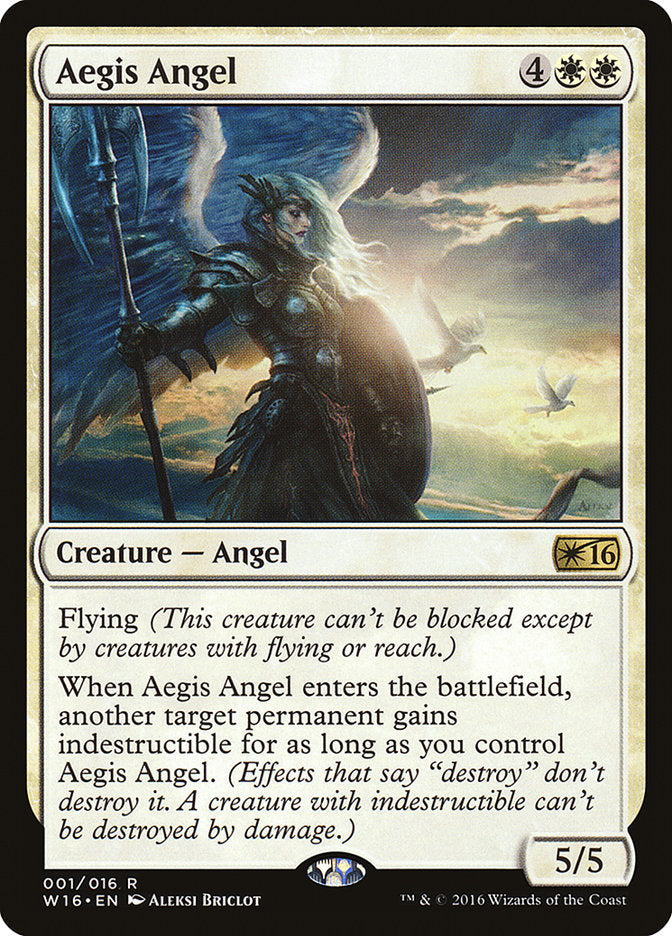 Aegis Angel [Welcome Deck 2016] | The CG Realm