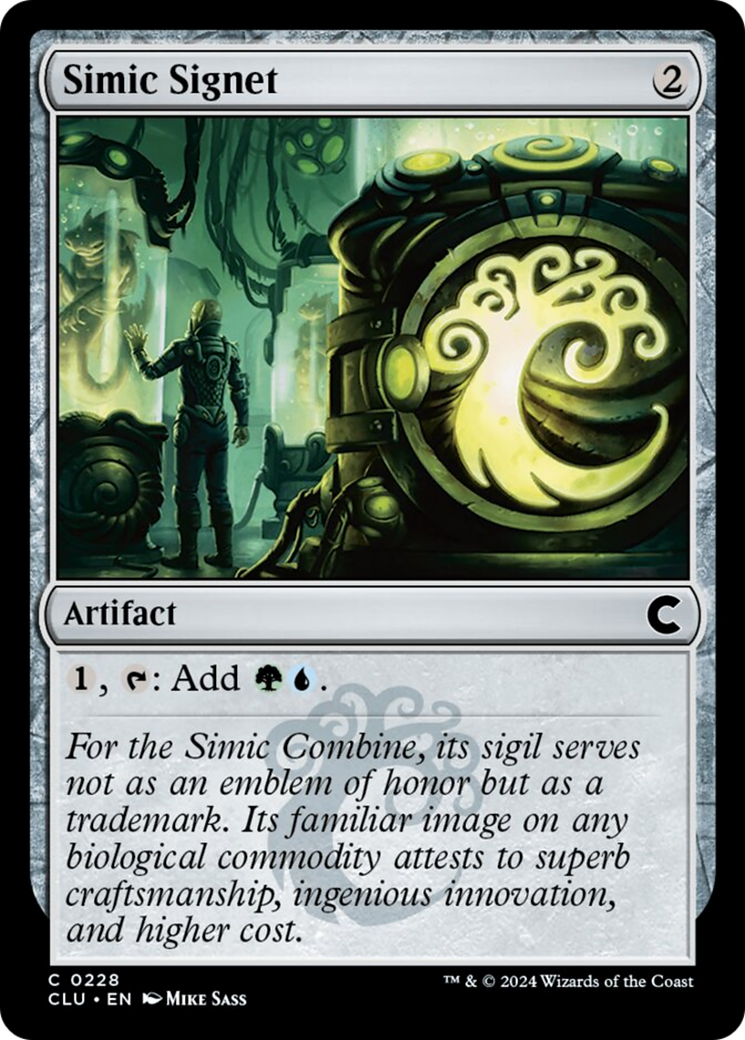 Simic Signet [Ravnica: Clue Edition] | The CG Realm