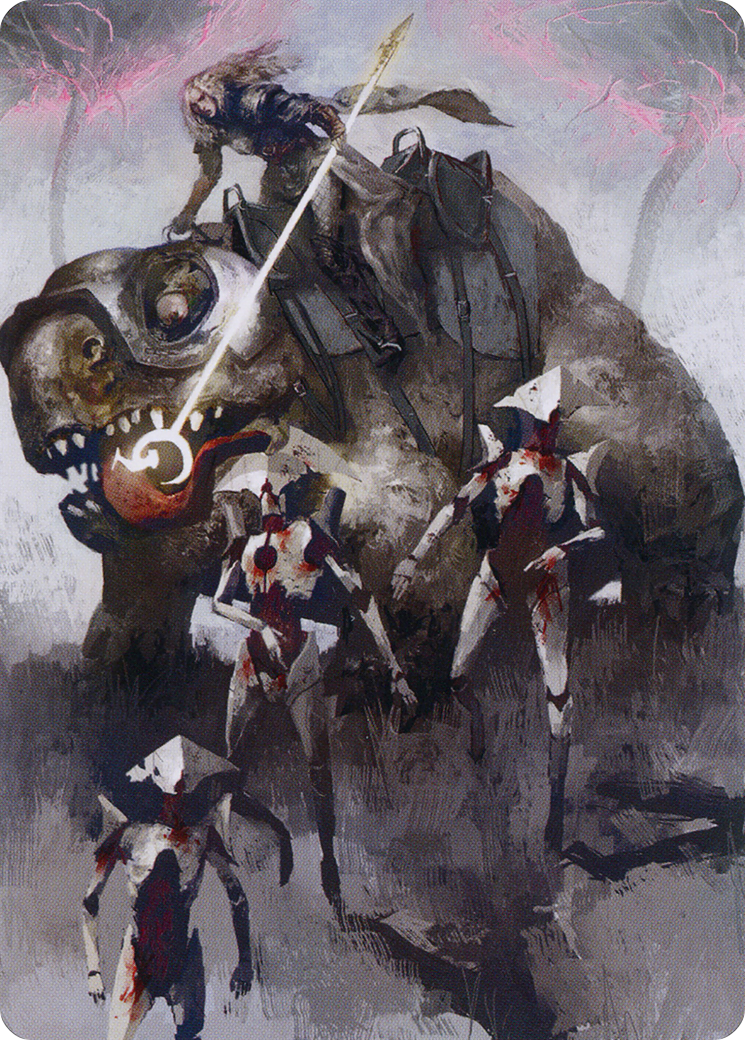Thalia and The Gitrog Monster Art Card [March of the Machine Art Series] | The CG Realm