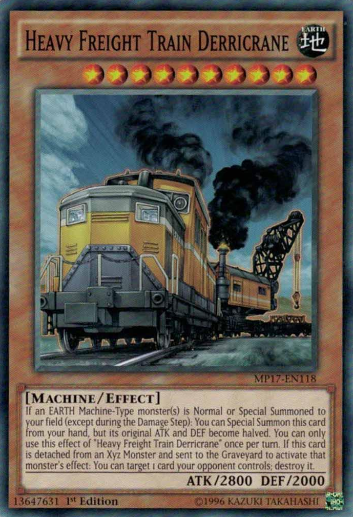 Heavy Freight Train Derricrane [MP17-EN118] Common | The CG Realm