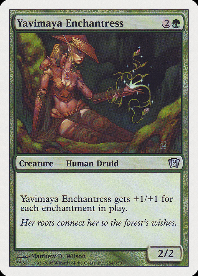 Yavimaya Enchantress [Ninth Edition] | The CG Realm