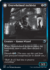 Overwhelmed Archivist // Archive Haunt [Innistrad: Double Feature] | The CG Realm