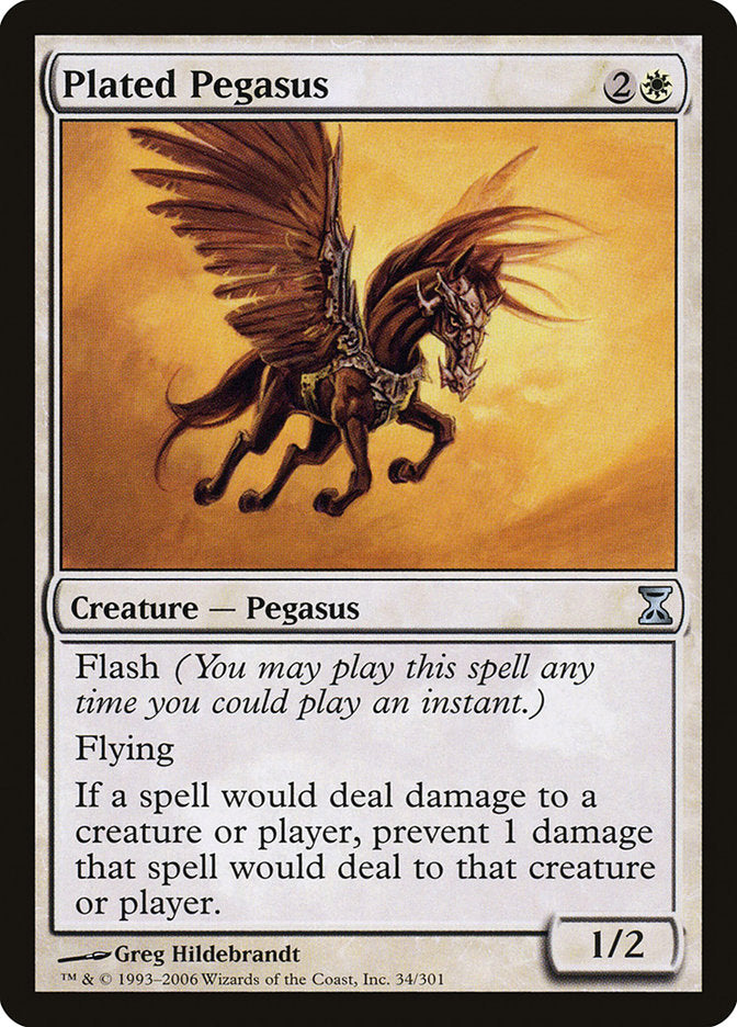Plated Pegasus [Time Spiral] | The CG Realm
